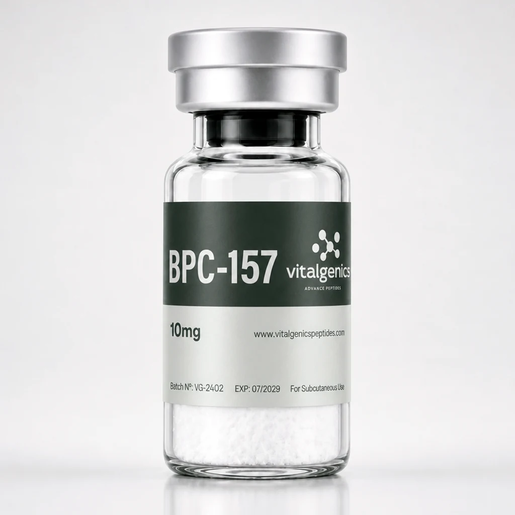 BPC-157 10mg Vitalgenics vial