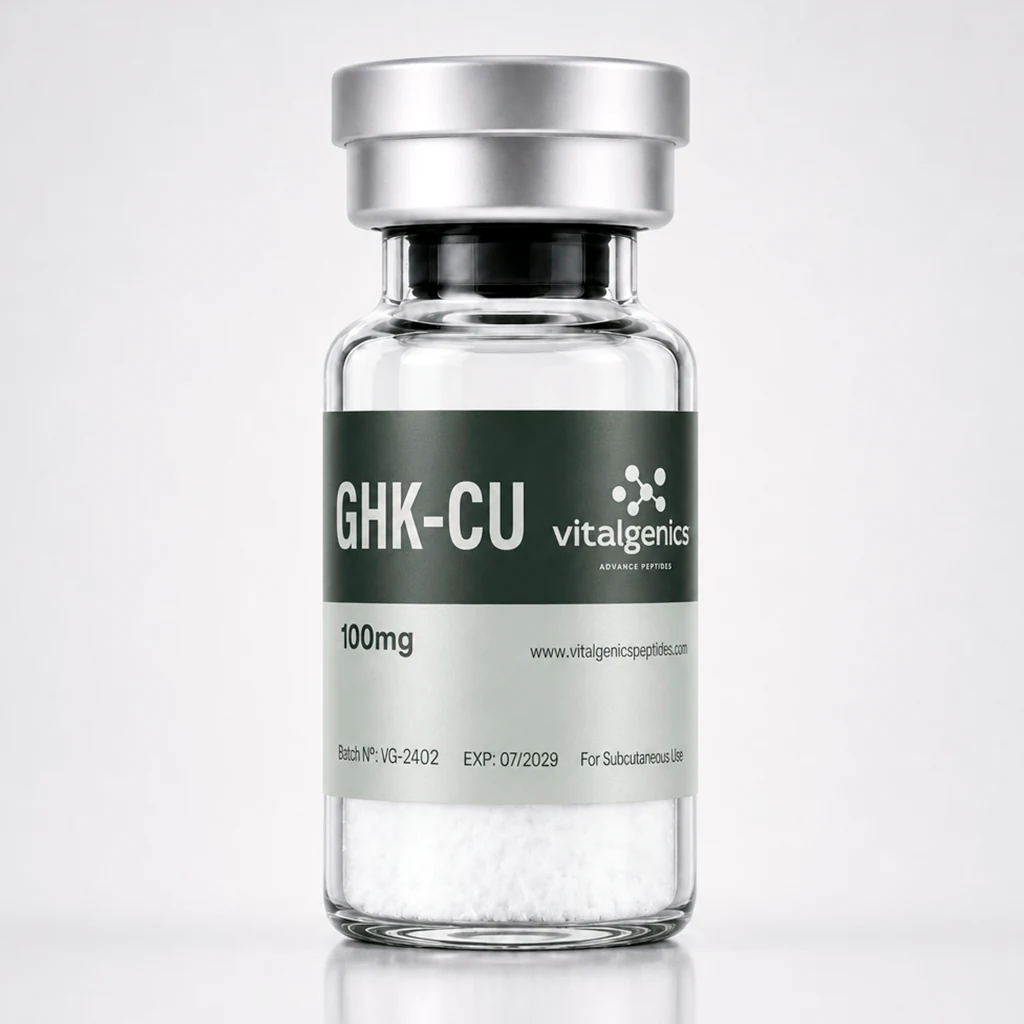 GHK-Cu 100mg Vitalgenics vial