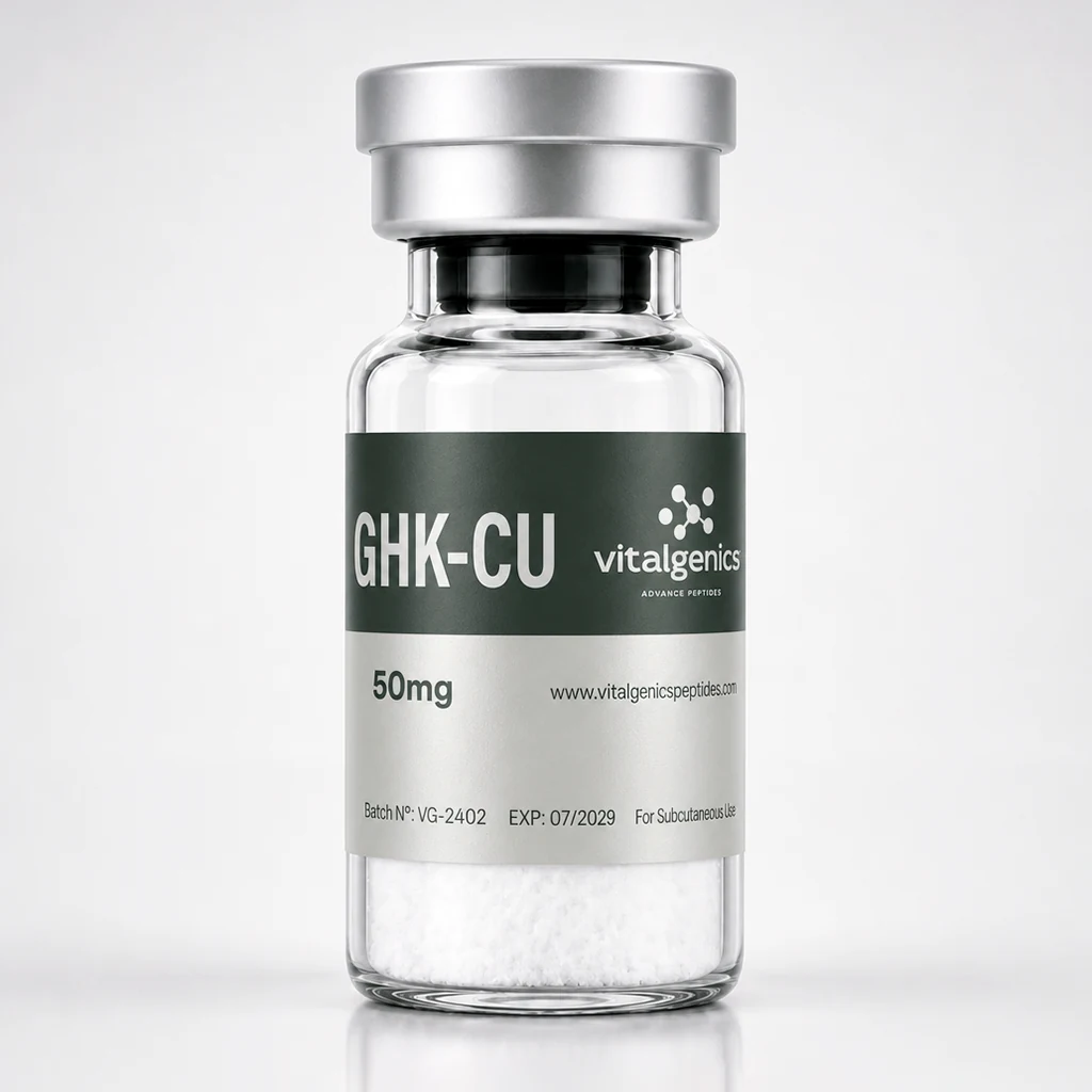 GHK-Cu 50mg Vitalgenics vial
