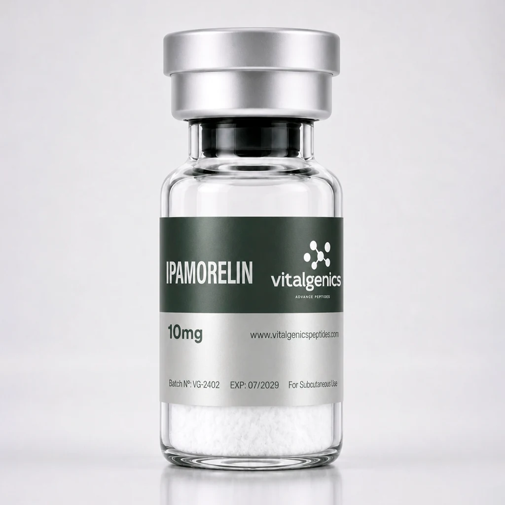 Ipamorelin 10mg Vitalgenics vial