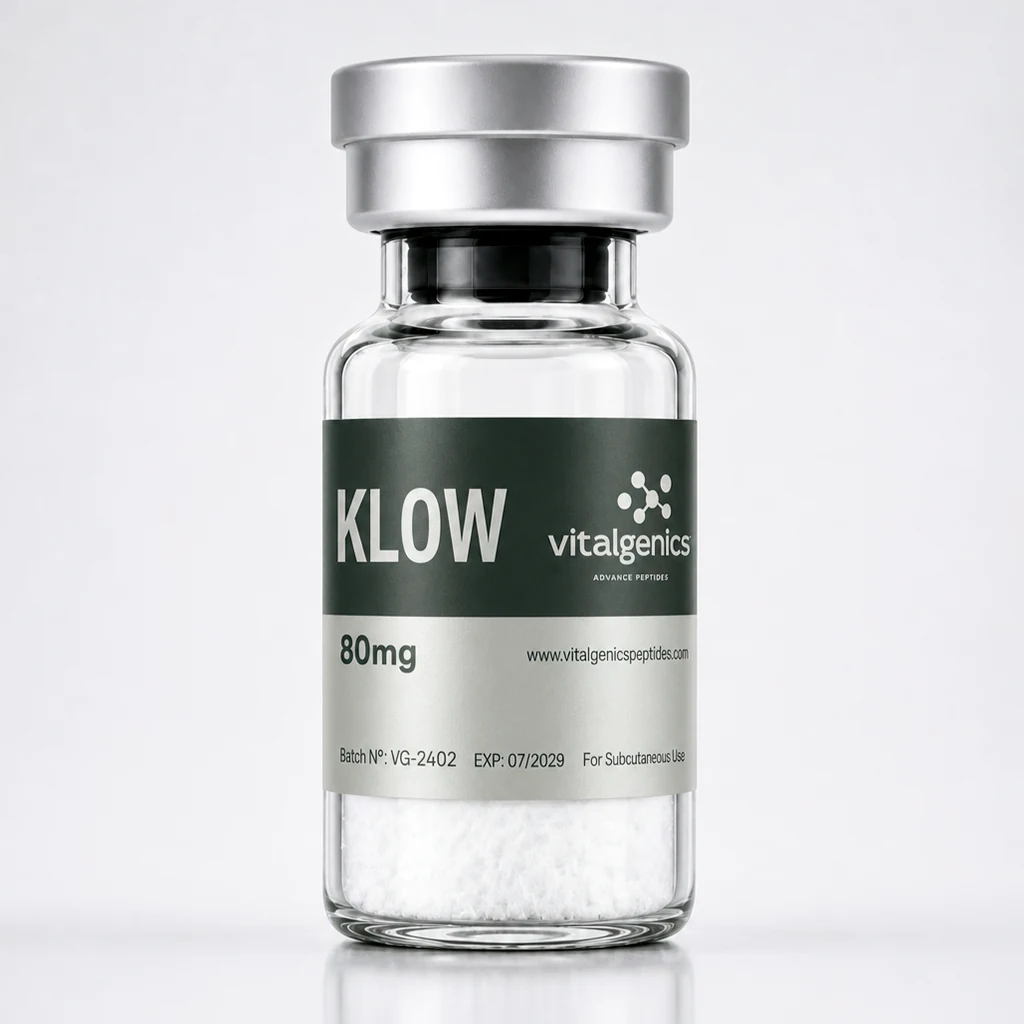 KLOW 80mg Vitalgenics vial