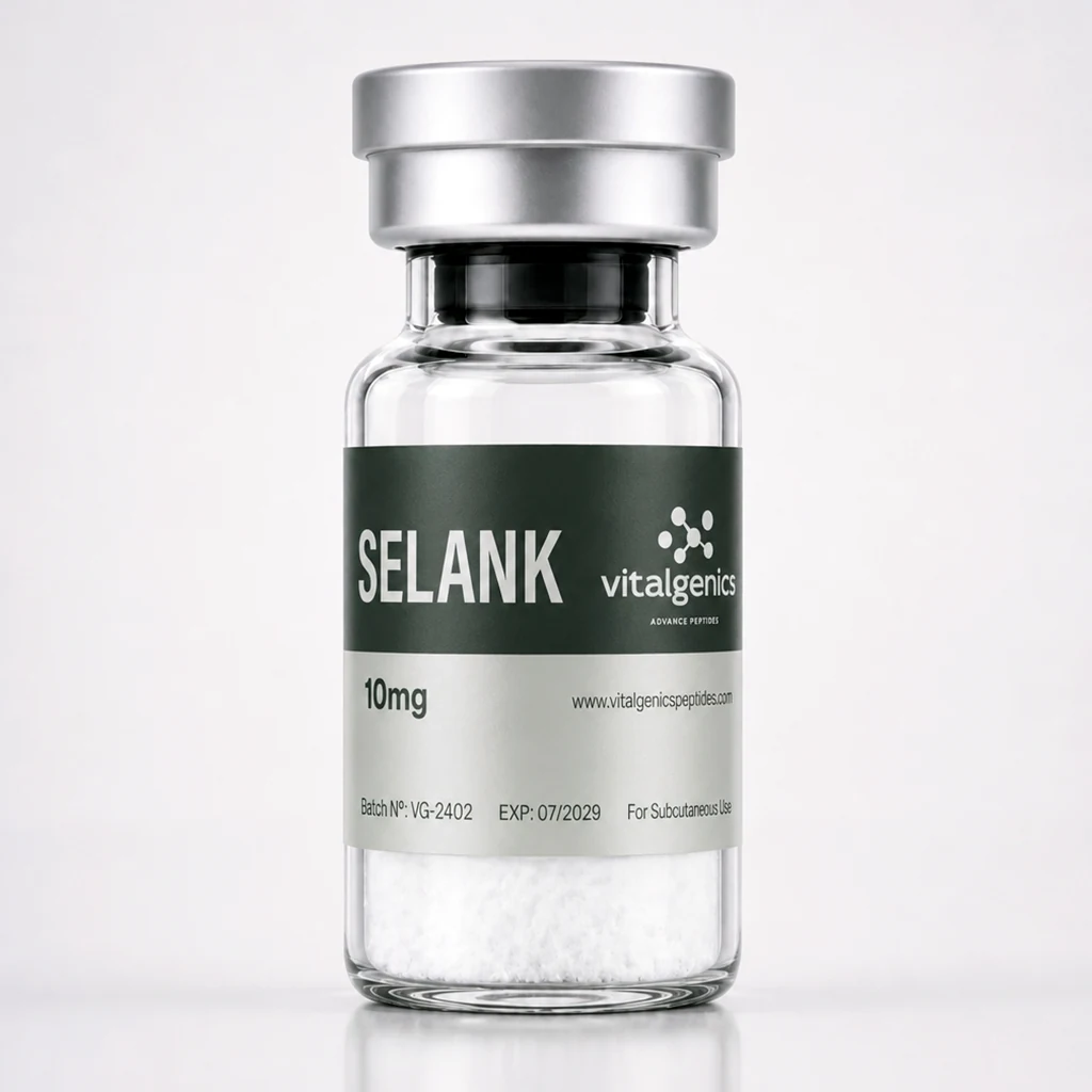 Selank 10mg Vitalgenics vial